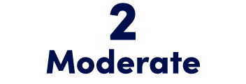 2 Moderate 