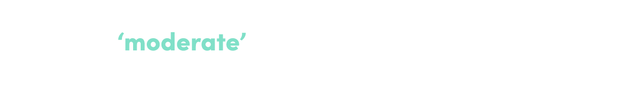 Majority of expert clinicians rated* this patient as having ‘moderate’ impact for the Vocational/Educational/Recreati...