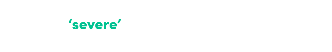 Majority of expert clinicians rated* this patient as having ‘severe’ impact for the Vocational/Educational/Recreation...